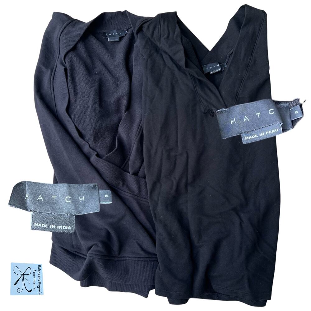 HATCH Maternity Comfy Tops 2-Count Sz 2/3
